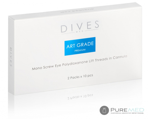 DIVES MED – ART. GRADE PREMIUM – MONO SCREW EYE CANNULA