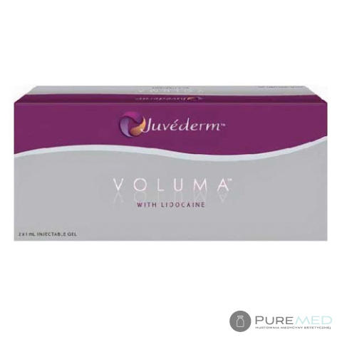 Juvederm Voluma Lidocaine 1ml - filler based on cross-linked hyaluronic acid.