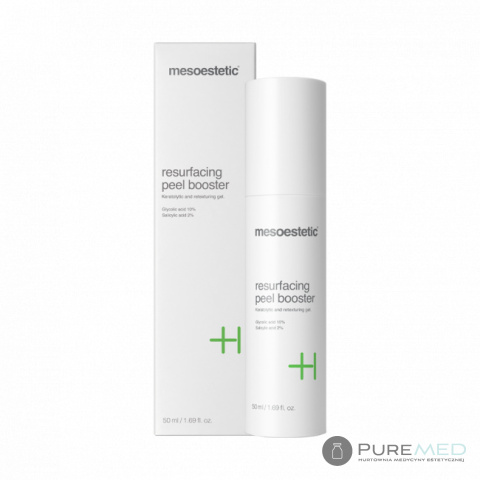 Mesoestetic Resurfacing Peel booster 50ml – przeciwstarzeniowy żel do skóry tłustej, trądzikowej i problematycznej.