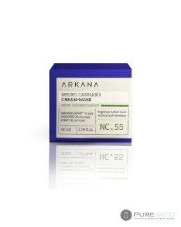 ARKANA – Neuro cannabis cream-mask - Kanabisowa krem-maska dla skór zestresowanych i dysfunkcyjnych, 50 ml