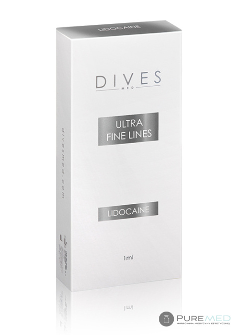 DIVES MED ULTRA FINE LINES Z LIDOKAINĄ 1x1ml