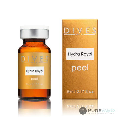 HYDRA ROYAL PEEL 3X5 мл — это специализированный химический стимулятор для повышения гидратации, напряжения и лифтинга кожи.